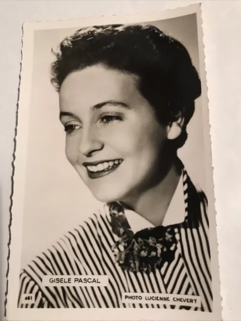 GISÈLE PASCAL  Carte Postale CPA