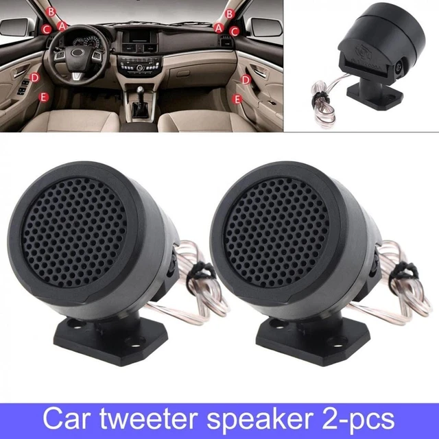 1 paio di altoparlanti auto HIFI 500 W altoparlanti tweeter super rumorosi per auto