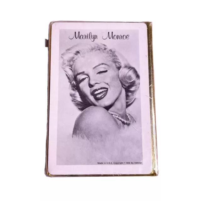 1956 NMMM Marilyn Monroe Playing Cards 5 of Hearts POP 2 PSA 10 Gem Mint