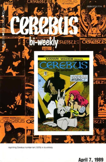 Cerebus Bi-Weekly #10 FN; Aardvark-Vanaheim | Dave Sim - we combine shipping