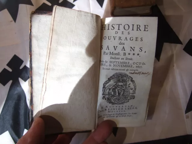 Lot livres ancien, 1699, EO, 1 Volume,4  tomes en 1
