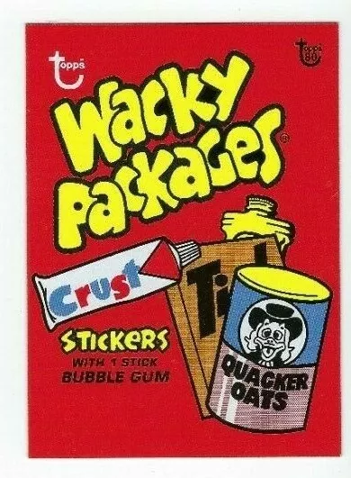 2018 Topps 80th ANNIVERSARY Wacky Packages 1973 1st Series WRAPPER ART CARD #112