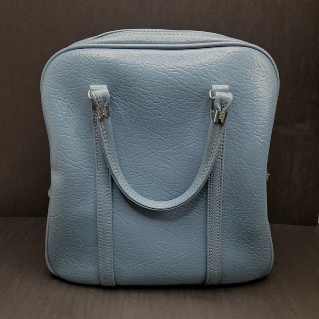 AMELIA EARHART BLUE 14 Inch Carry On Luggage Vintage 1960s