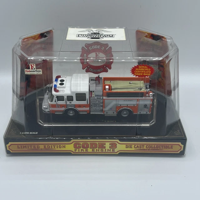 Code 3 2002 FIREHOUSE EXPO AMERICAN LAFRANCE PUMPER