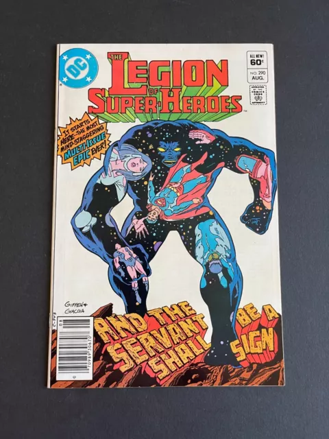 Legion of Super-Heroes #290 - And the Servant Shall Be a Sign (DC, 1982) VF-