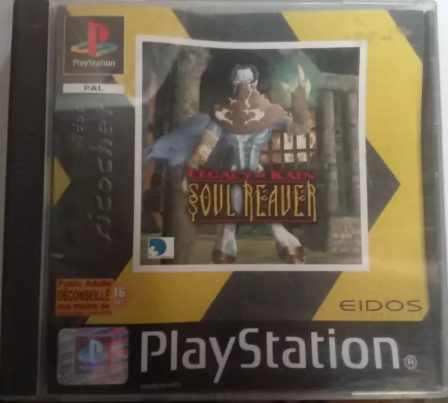 Legacy of kain Soul reaver playstation 1 ps1 VF pal platinium pal