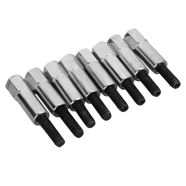 BLOCK CHROME HEX Head Valve Cover Bolts Set 8pcs Car Engine Valve Cover EUR 14,84 PicClick FR