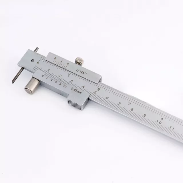 Stainless Steel Metric Measuring Tool  8" 200mm Parallel Scribe Caliper Vernier