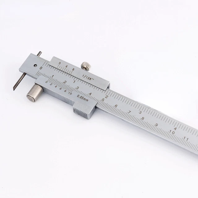 Stainless Steel Metric Measuring Tool  8" 200mm Parallel Scribe Caliper Vernier