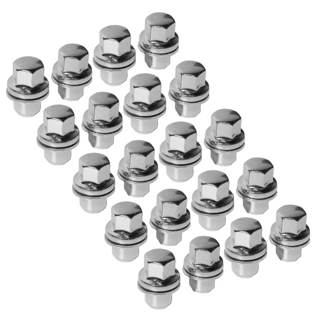 20PCS ALLOY WHEEL Nuts For Land Rover L322 Discovery 3 4 5 Range Rover