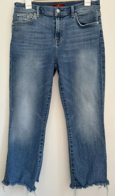 7 For All Mankind Woman’s Jeans Size 30 Cropped Ankle