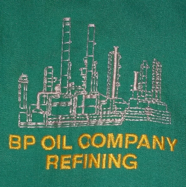 BP OIL COMPANY TOLEDO REFINERY Employee Uniform Jacket Gas Station