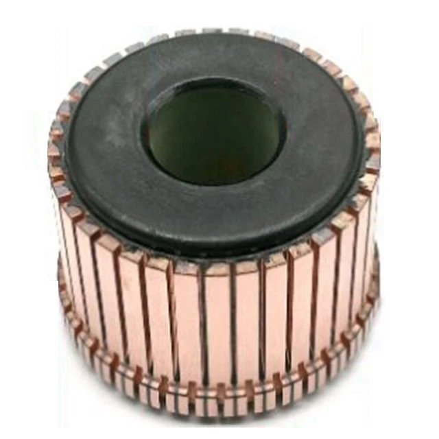 36.5 x 14 x 25(28.5) mm 36P Teeth Copper Groove Type Electrical Motor Commutator