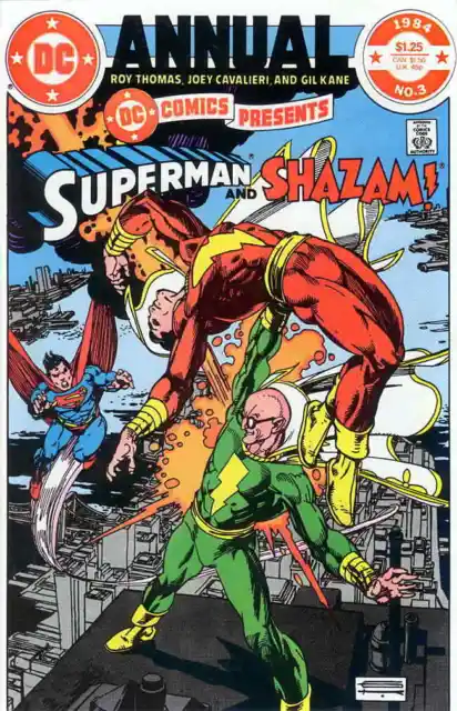 DC Comics Presents Annual #3 FN; DC | Superman Shazam - we combine shipping