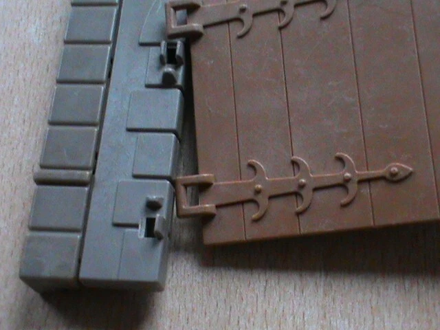 Lot elements de construction maison musee medieval Playmobil 20
