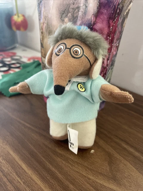 1999 McDonalds The Wombles Of Wimbledon - Wellington - Soft Plush Toy Happy Meal