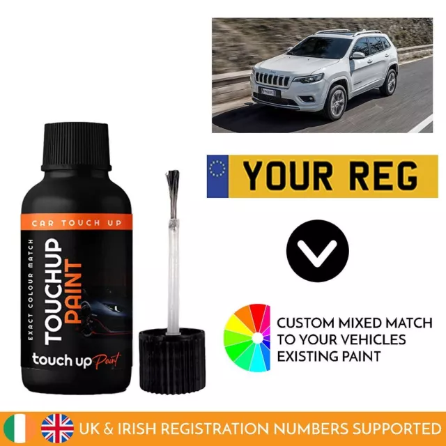 Touch Up Paint For Jeep Cherokee By Car Registration Reg Numberplate Pen