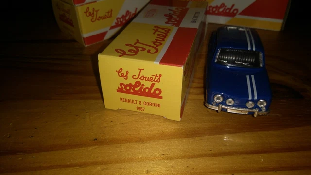 Solido Renault - 8 Gordini 1967  en boite collection Hachette