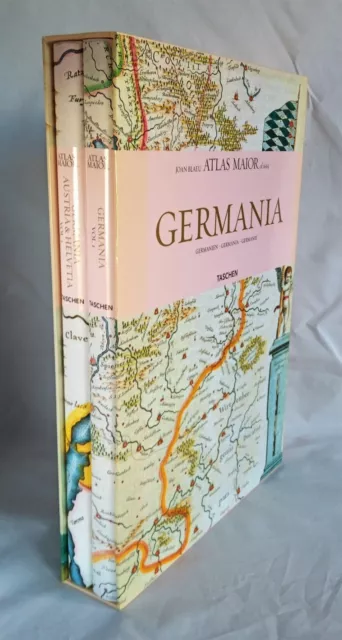 Joan Blaeu Atlas Maior of 1665: Germania, Austria & Helvetia (2 Vols, Cased)