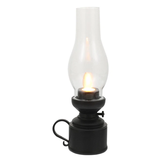 Kammer Öl Lampe Desktop Kerosin Lampen Retro Laterne Antike Öl Laternen