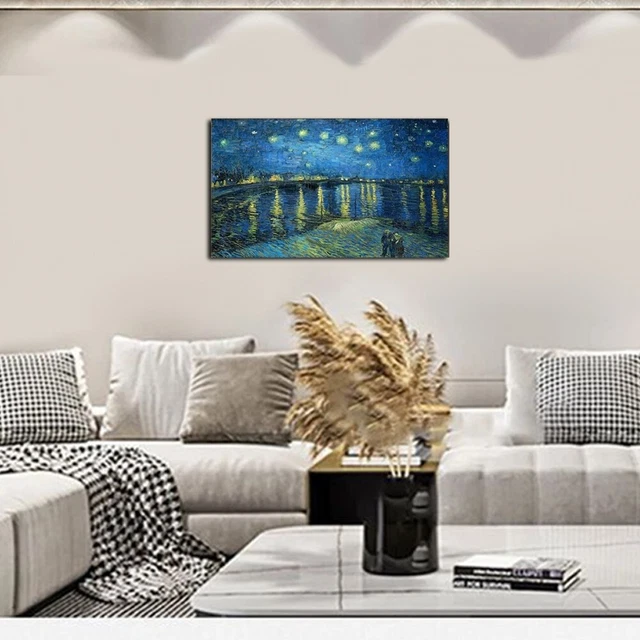 Nuevo Imprimir Pintura Alta Resolución Lienzo Sin Enmarcar Como se muestra en la imagen