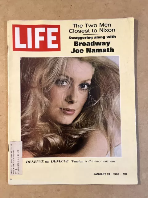 LIFE Magazine January 24 1969  CATHERINE DENEUVE