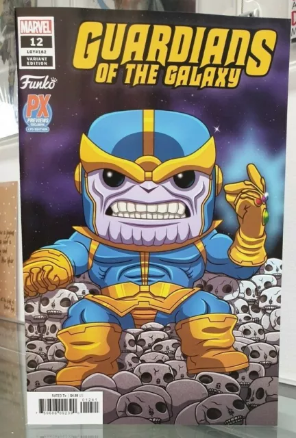 Marvel Comics Guardians Of The Galaxy #12 Ltd Thanos Funko Variant Cover