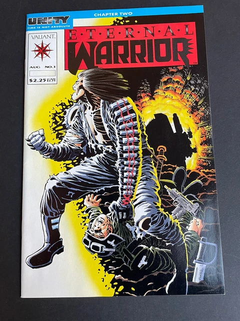 Eternal Warrior #1 Valiant Unity (1992) Never Read High Grade