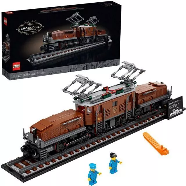 LEGO Icons: Crocodile Locomotive (10277) Use Code  $20 off
