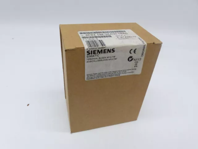 SIEMENS SIMATIC S7 ET 200 Terminal Block 6ES7 194-3AA00-0BA0 ES: 2 (6081Z)