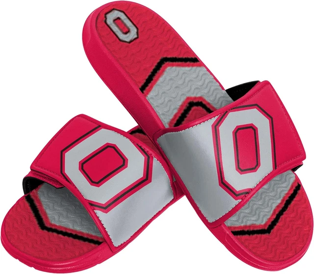Men'S NCAA College Team Logo Athletic Sport Shower Flip Flop Sandals Gel S