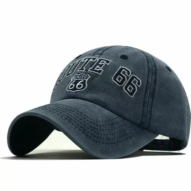 Berretto da baseball da uomo 66 Route Cap Donna Snapback Cappello da ricamo...