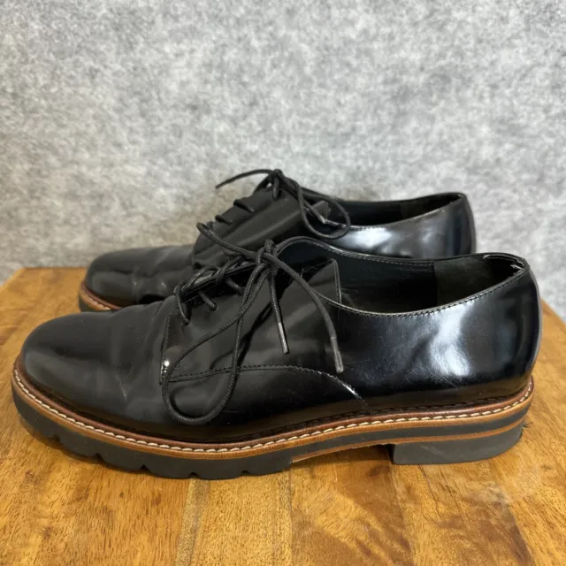 Stuart Weitzman designer Black patent leather shoes 37/6/4