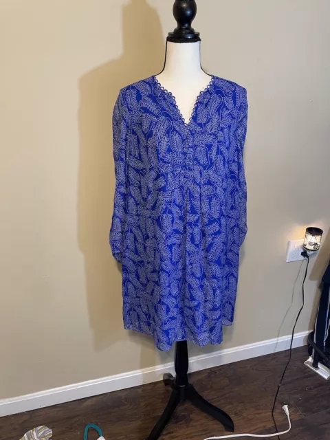 Diane Von Furstenberg Sz 10 Silk Dress