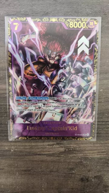 One Piece TCG Eustass "Captain" Kid Regional Prize Card