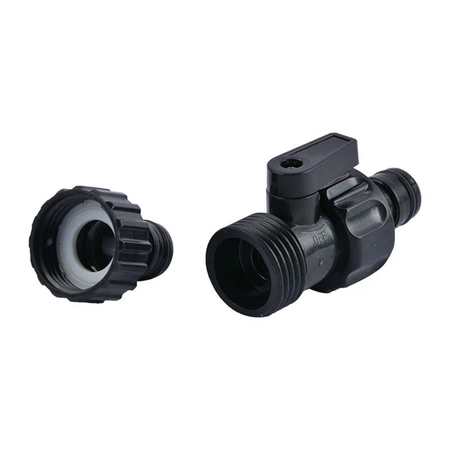 Garden Hose Pipe Inline Tap 1/2\ Shut Off Valve Fitting Connector Removable 6
