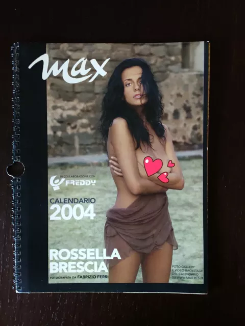 Calendario Rossella Brescia Max 2004, Collezionismo, Ottimo