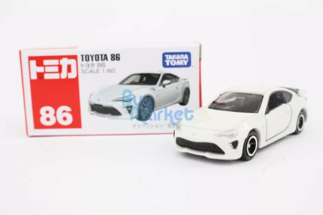 Takara Tomy Tomica #86 Toyota 86 Facelift Scale 1/60 Diecast Toys Car Japan