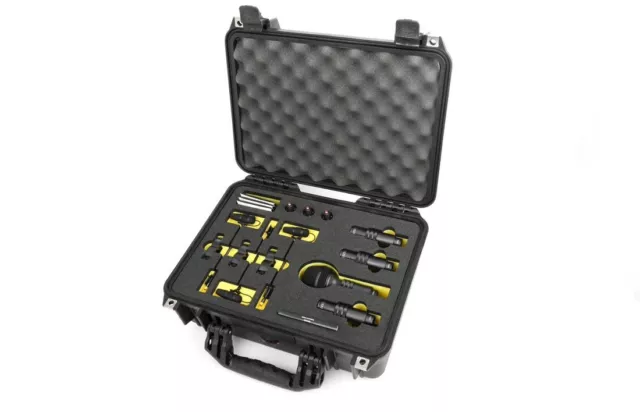 DPA DDK4000 Drum Microphone Kit 1x 2012, 2x 2015, 1x 4055 and 3x 4099-DC-2-201-D DPA DDK4000 Drum Microphone Kit 1x 2012, 2x 2015, 1x 4055 and 3x 4099-DC-2-201-D
