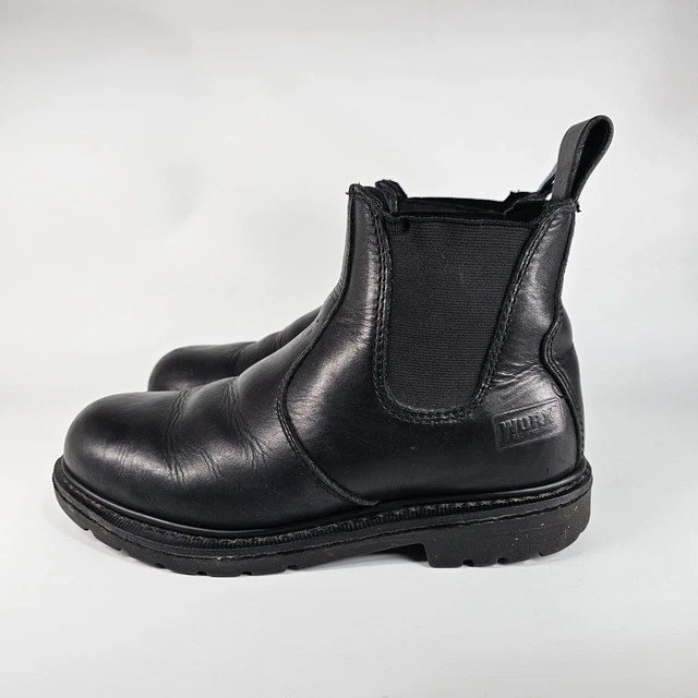RED WING WORX Boots Mens 7.5 M 5424 Chelsea Joist 6 display picture 2