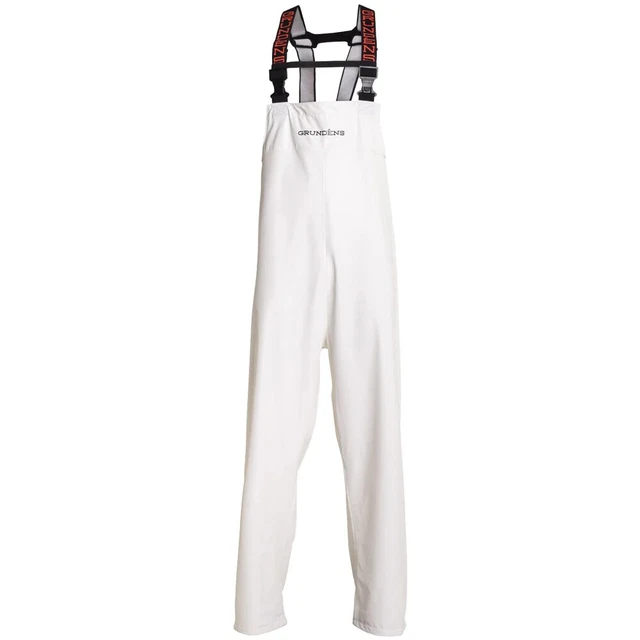 Grundens Petrus 116 Fishing Bib Pants - Rain Gear - WHITE - Select Size