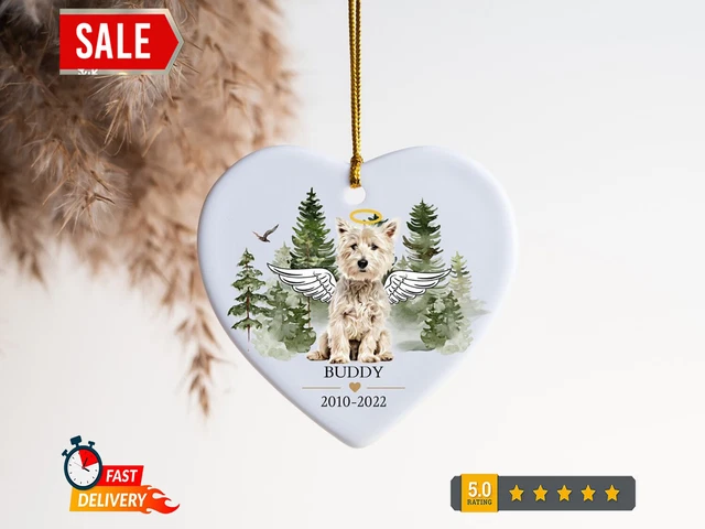 West Highland White Terrier, Dog Loss Gift, Pet Memorial Gift for Christmas, ...