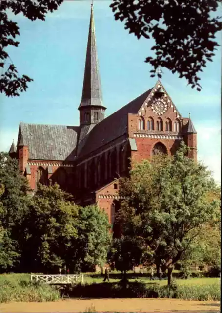 Kirchen Bauwerk Motiv-AK Kirche Münster in BAD DOBERAN color DDR AK 1981, Church