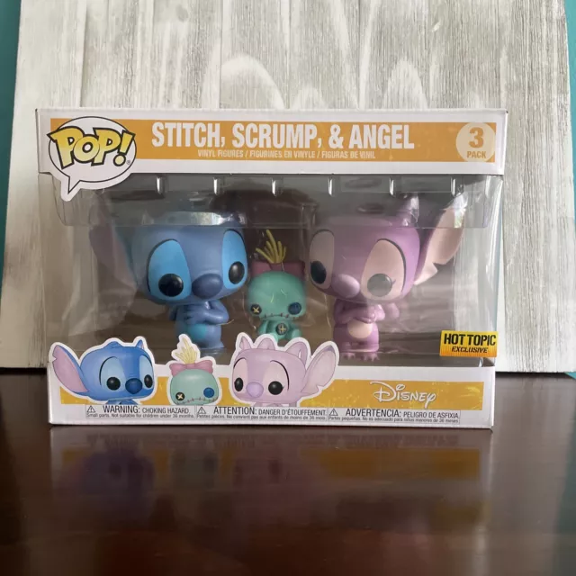Funko POP! Disney Stitch, Scrump, & Angel 3 pack - Hottopic