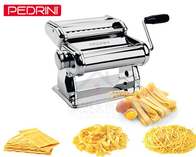 Brandani macchina per la pasta in acciaio con tre trafile Brandani 