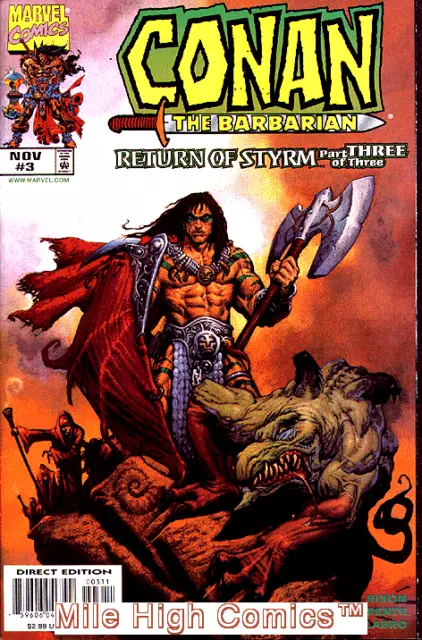 CONAN: RETURN OF STYRM (1998 Series) #3 Very Fine Comics Book