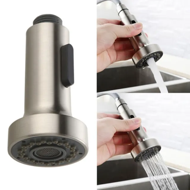 Ersatz Wasserhahn Wasserhahn Duschkopf Für Küchenspüle Spritzschutz Gebürstet
