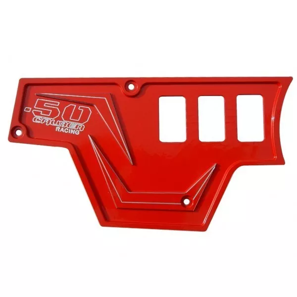 Dash Plate Red Powdercoated Pair fits Polaris RZR XP 1000 Eps - Black Pearl LE 2