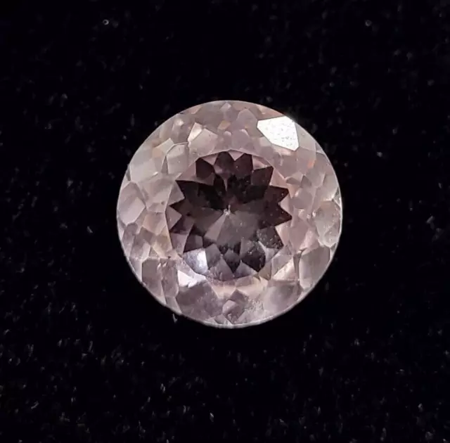 5.50 CT Flawless Natural Light Pink Sapphire Round Cut Certified Loose Gemstone