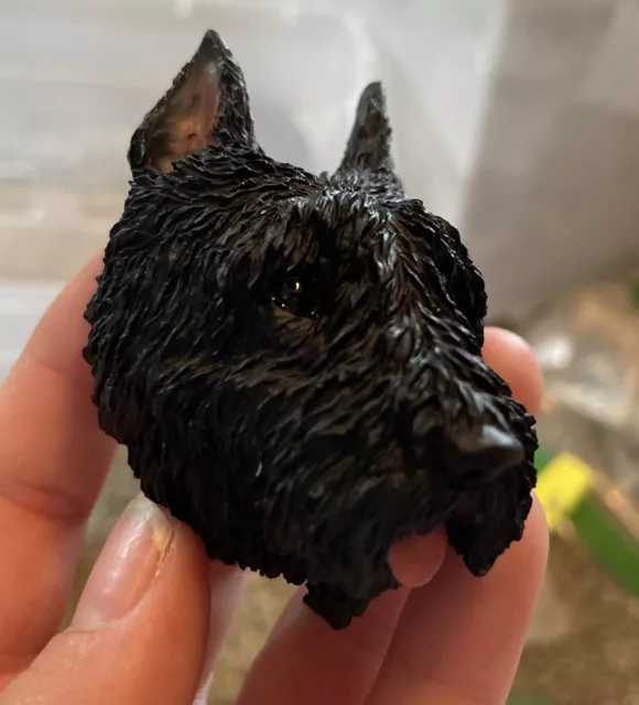 New Black Bouvier Dog Resin Magnet Conversation Concepts Inc. DM-12
